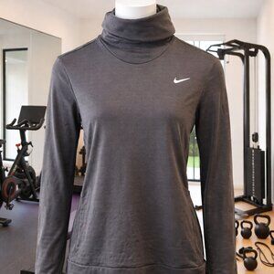 Nike Running Nike Therma - FIT Swift Ladies Size Small Black Turtleneck